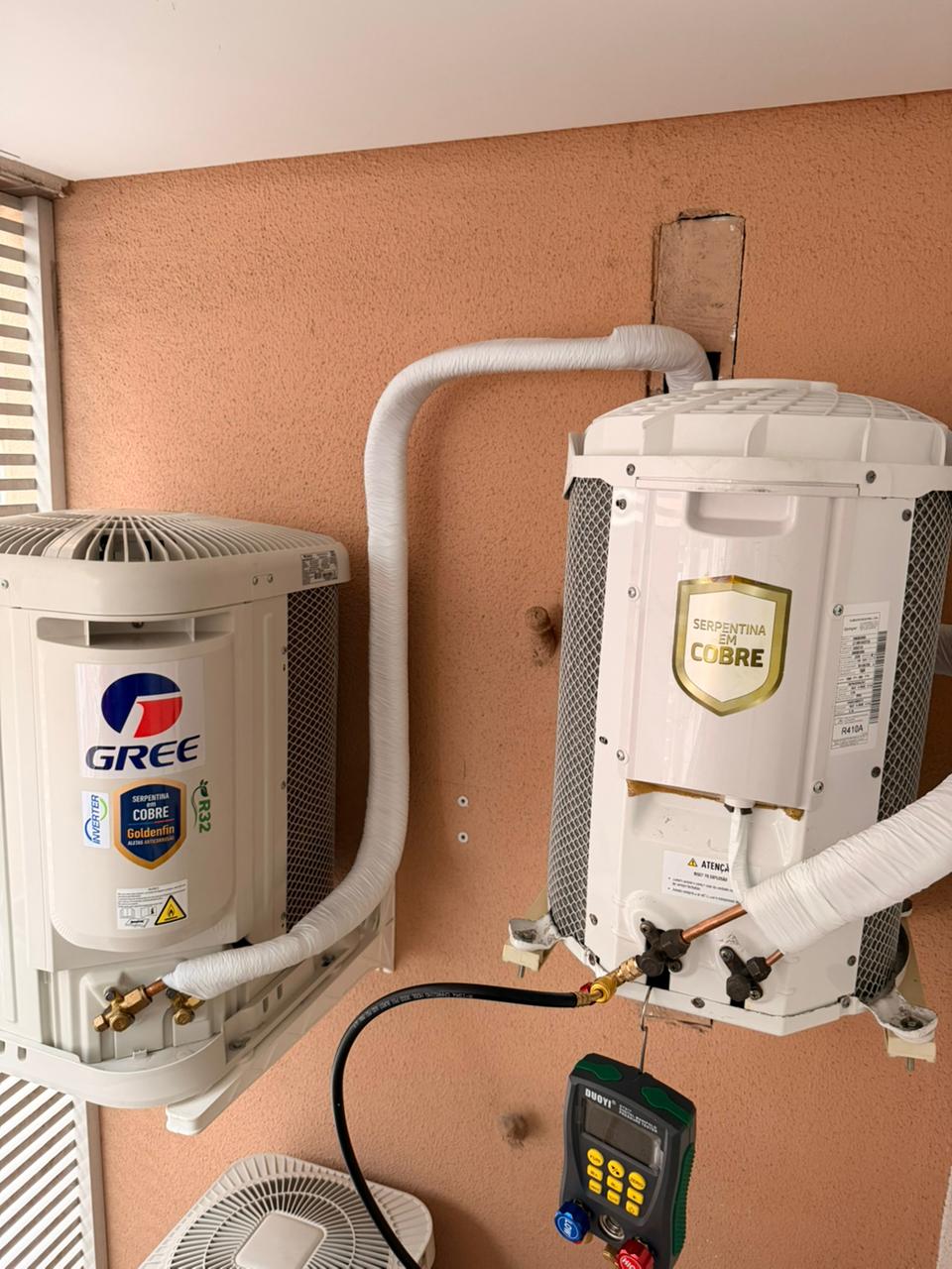 Resultado final em ambiente climatizado