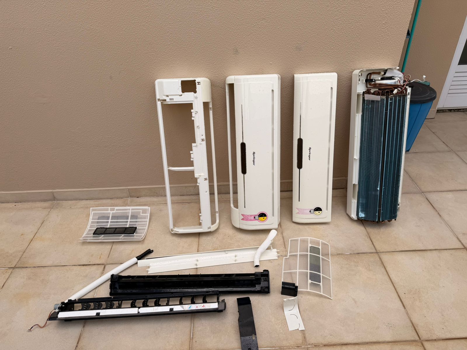 Resultado final em ambiente climatizado